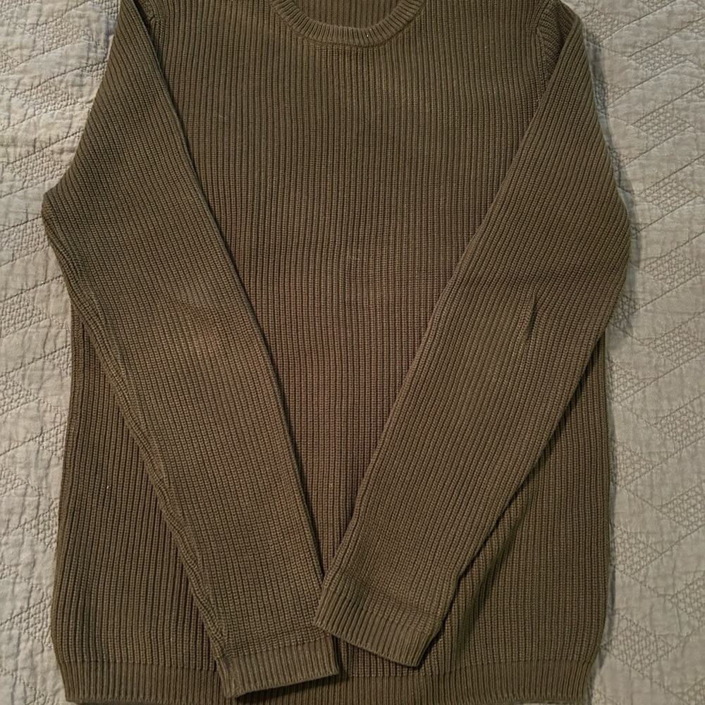Men's Olive Sweater